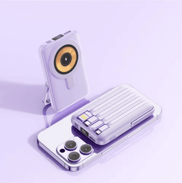 wireless-charger-magnetic-built-in-cables-66w-fast-charging-portable-power-bank-10000mah-random-color – 3