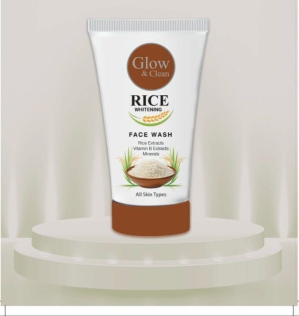 Glow & Clean Rice Whitening Face Wash - Image 4