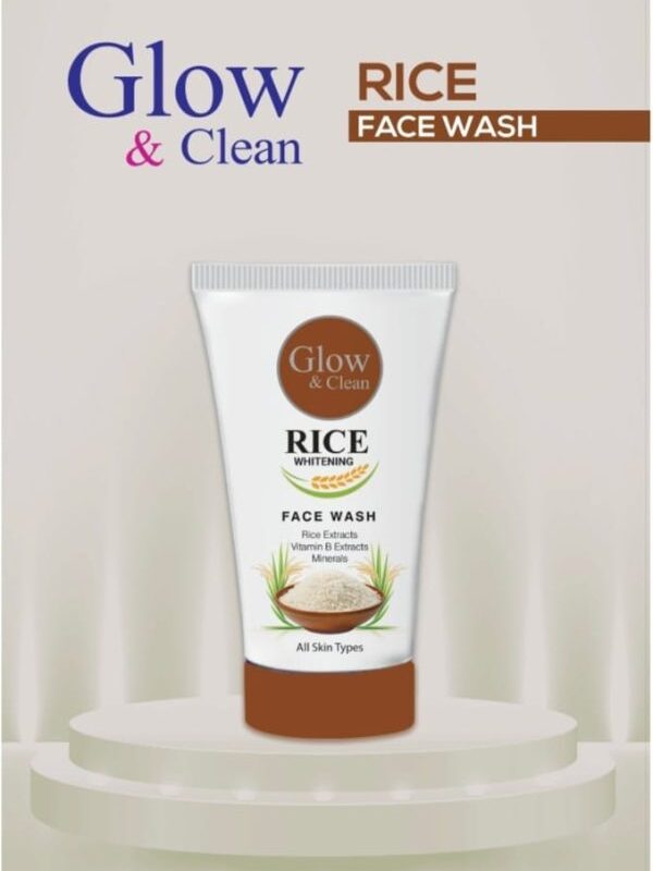 Glow & Clean Rice Whitening Face Wash Glow & Clean Rice Whitening Face Wash