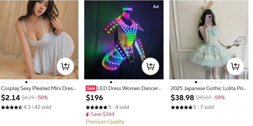 LED Dress Women Dancer Future 