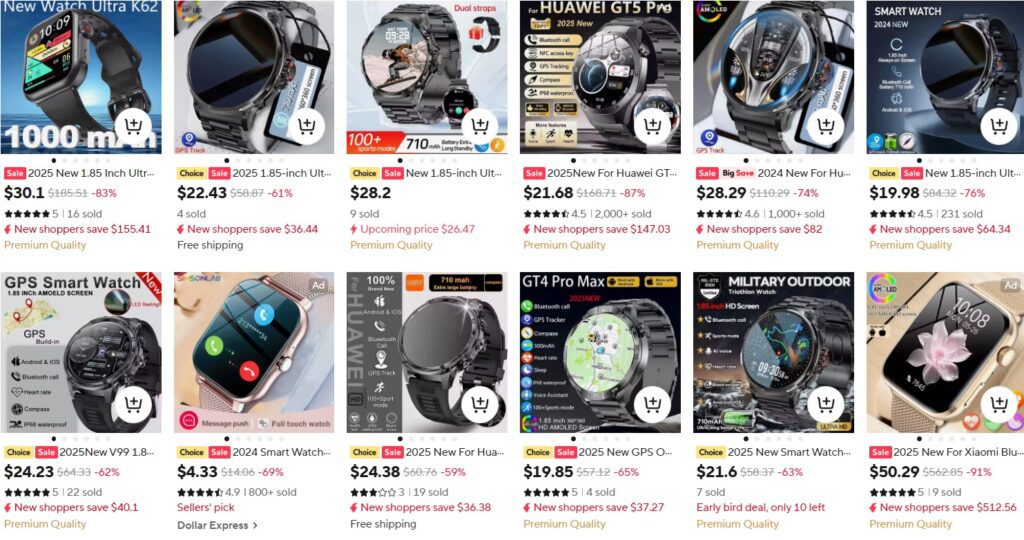 New 1.85-inch Ultra HD Smart Watch