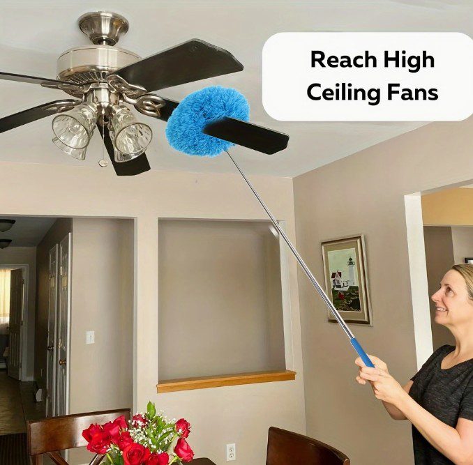 Retractable Mini Fan Brush