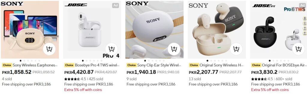 Heavy Bass Wireless Earbuds