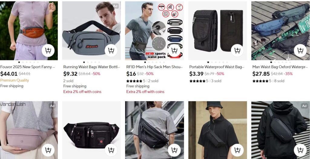 Multifunctional Large Capacity Fanny Pack Wear