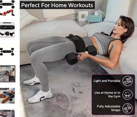 ๐๏ธโโ๏ธ Hip Thrust Belt Barbell Pad โ The Ultimate Comfort & Support for Your Strength Training - Image 6