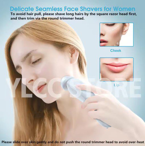 ๐ Two-in-One Womenโs Electric Shaver โ Smooth Skin Anytime, Anywhere - Image 4