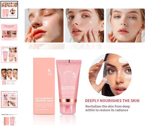 Lakerain Collagen Peel-Off Night Mask