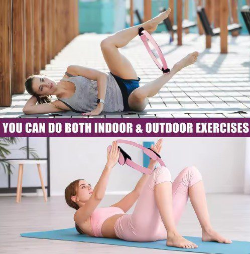 Yoga Ring Fitness Equipment 4pcs Set โ Perfect for Stretching, Core Training & Home Gym Workouts Yoga Ring Fitness Equipment 4pcs Set โ Perfect for Stretching, Core Training & Home Gym Workouts