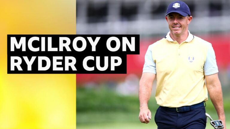 Ryder Cup: Rory McIlroy says Team Europe are ready to defend their trophy in New York against Team USA