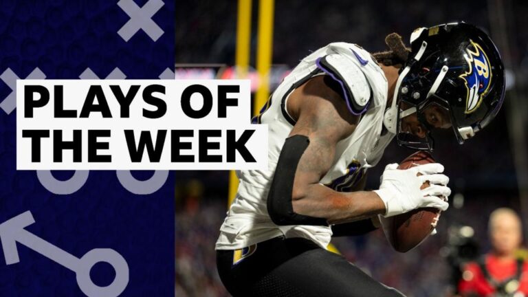 Hopkins & Henry star in NFL plays of the week