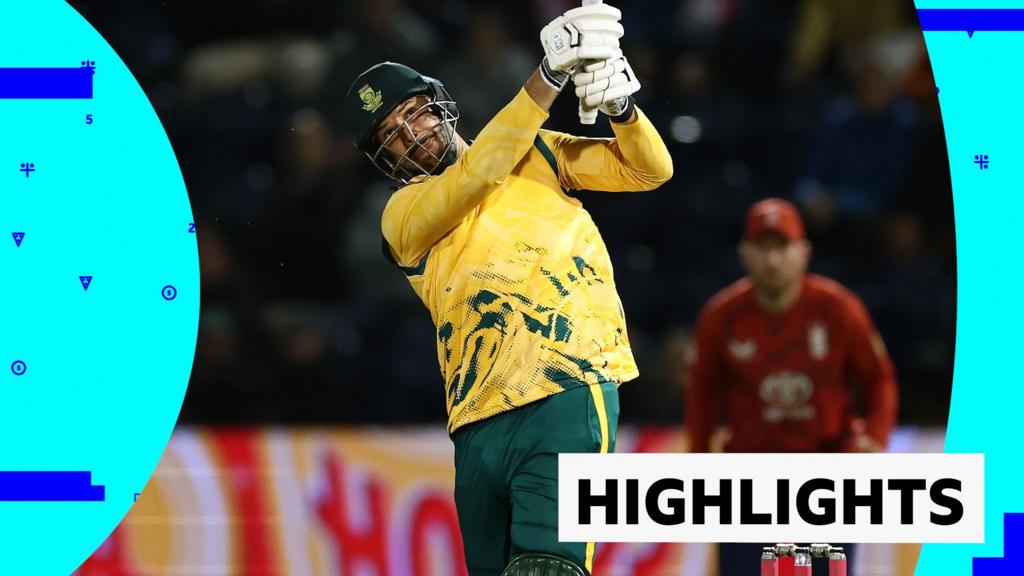 England lose rain-reduced first T20 against South Africa