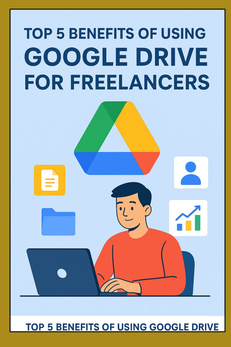 Top 5 Benefits of Using Google Drive for Freelancers