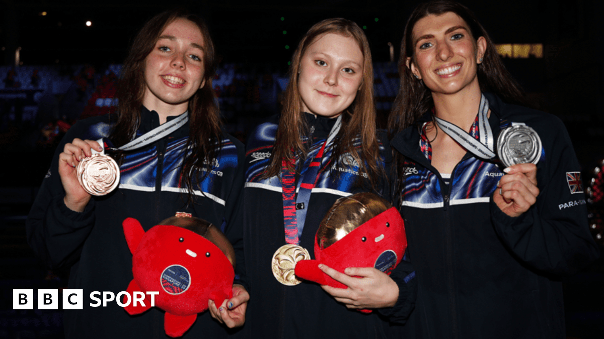 All-British top three in World Para Swimming Championships