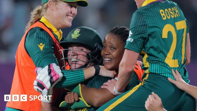 Women’s Cricket World Cup 2025: South Africa stun India after Nadine de Klerk heroics