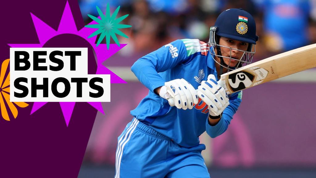 Women’s Cricket World Cup: Smriti Mandhana’s 80 run innings against Australia – best shots