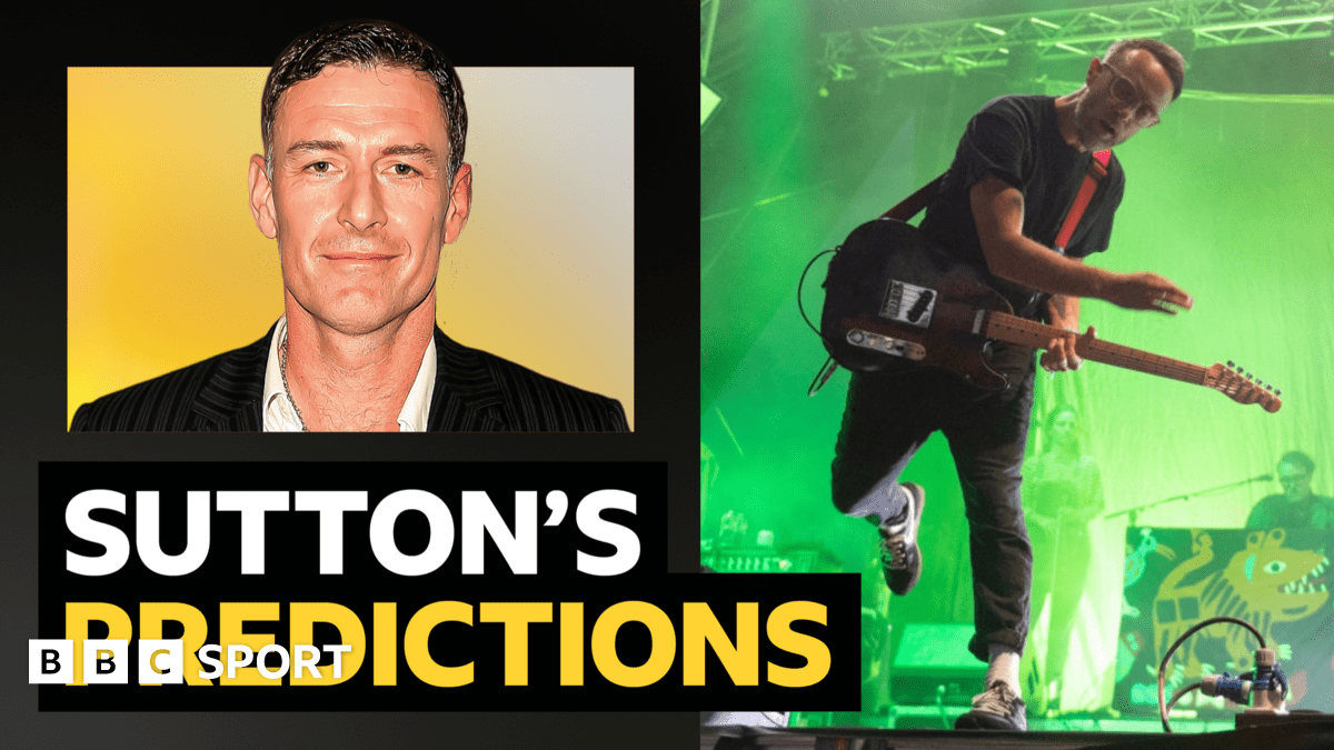 Premier League predictions: Chris Sutton v Idlewild guitarist Rod Jones and AI