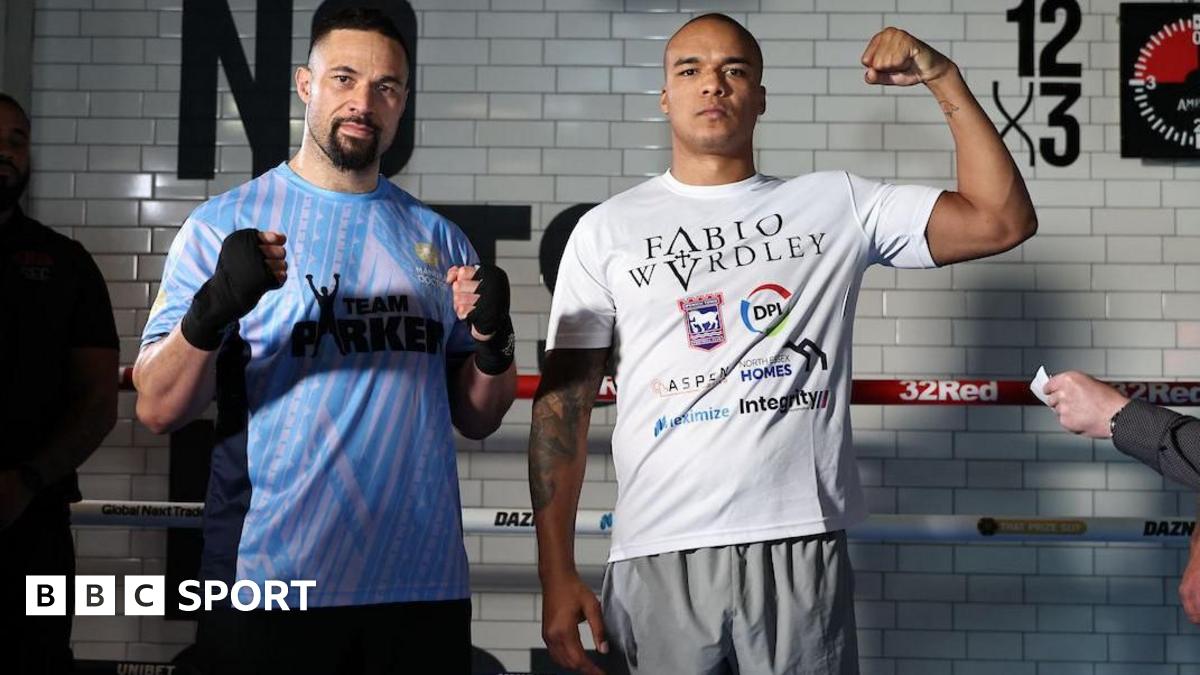 Parker vs Wardley: From watching Parker in the pub to facing him at the O2