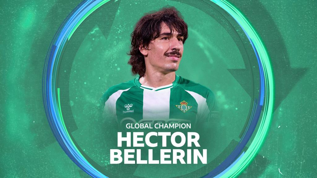 Sustainability in sport: Hector Bellerin wins BBC Green Sports Award
