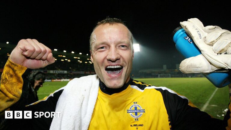 Northern Ireland v Germany: How Maik Taylor went from a striker in Germany to a Northern Ireland goalkeeping great