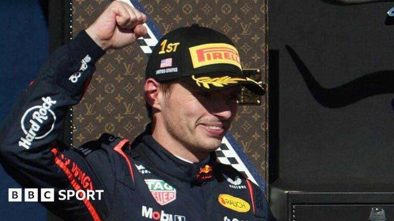 US Grand Prix result: Max Verstappen wins in Austin with Lando Norris second and Oscar Piastri fifth