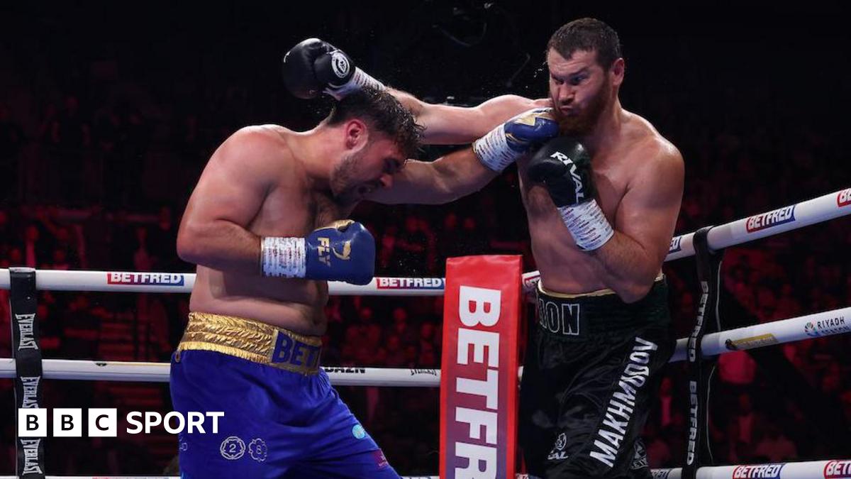 David Allen v Arslanbek Makhmudov: Defeat in Sheffield for Doncaster boxer