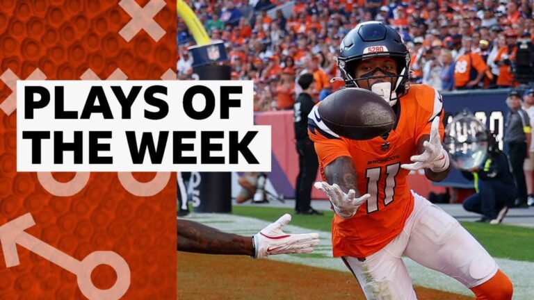 Deflected touchdowns headline NFL plays of the week