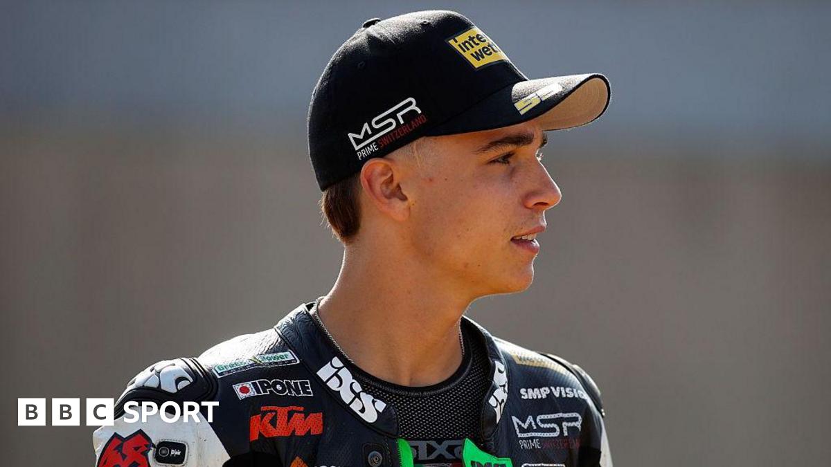 Noah Dettwiler ‘no longer critical’ after Moto3 crash