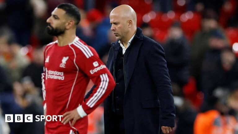 Liverpool: Champions League humiliation puts pressure on Arne Slot as Reds need solution to struggles