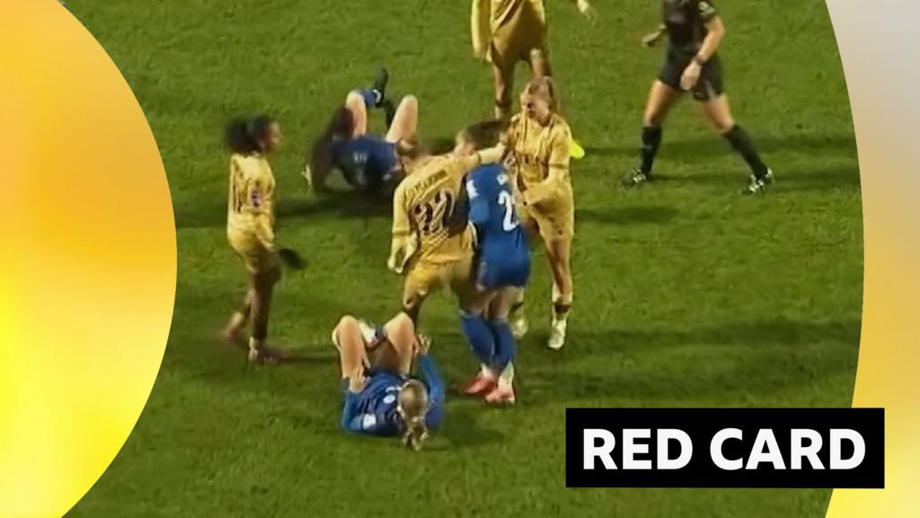 'Unnecessary nonsense!' Littlejohn wrestles opponent to ground