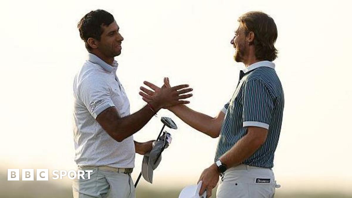 Abu Dhabi Championship: Aaron Rai beats Tommy Fleetwood in play-off