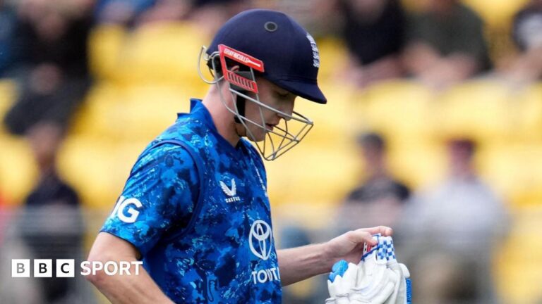 England in New Zealand: Batting costs tourists again as hosts edge to victory and claim ODI series sweeo