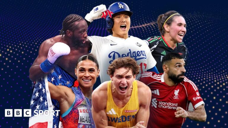 World Sport Star of the Year 2025: Vote for nominees Caldentey, Crawford, Duplantis, McLaughlin-Levrone, Ohtani, Salah