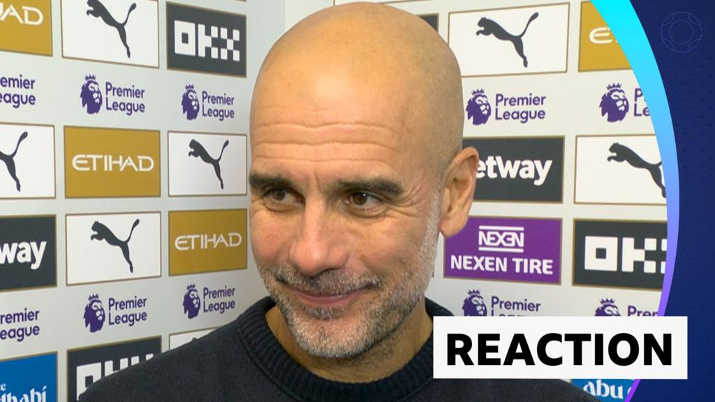 Manchester City 3-0 West Ham United: Pep Guardiola post-match interview and reaction