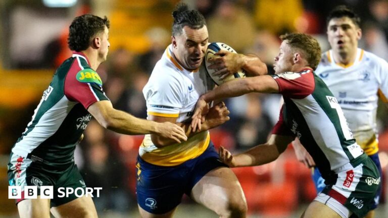 Champions Cup: Leicester Tigers 15-23 Leinster – visitors fight back to continue winning start