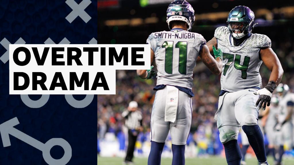 Seahawks beat Rams in overtime to seal play-off place