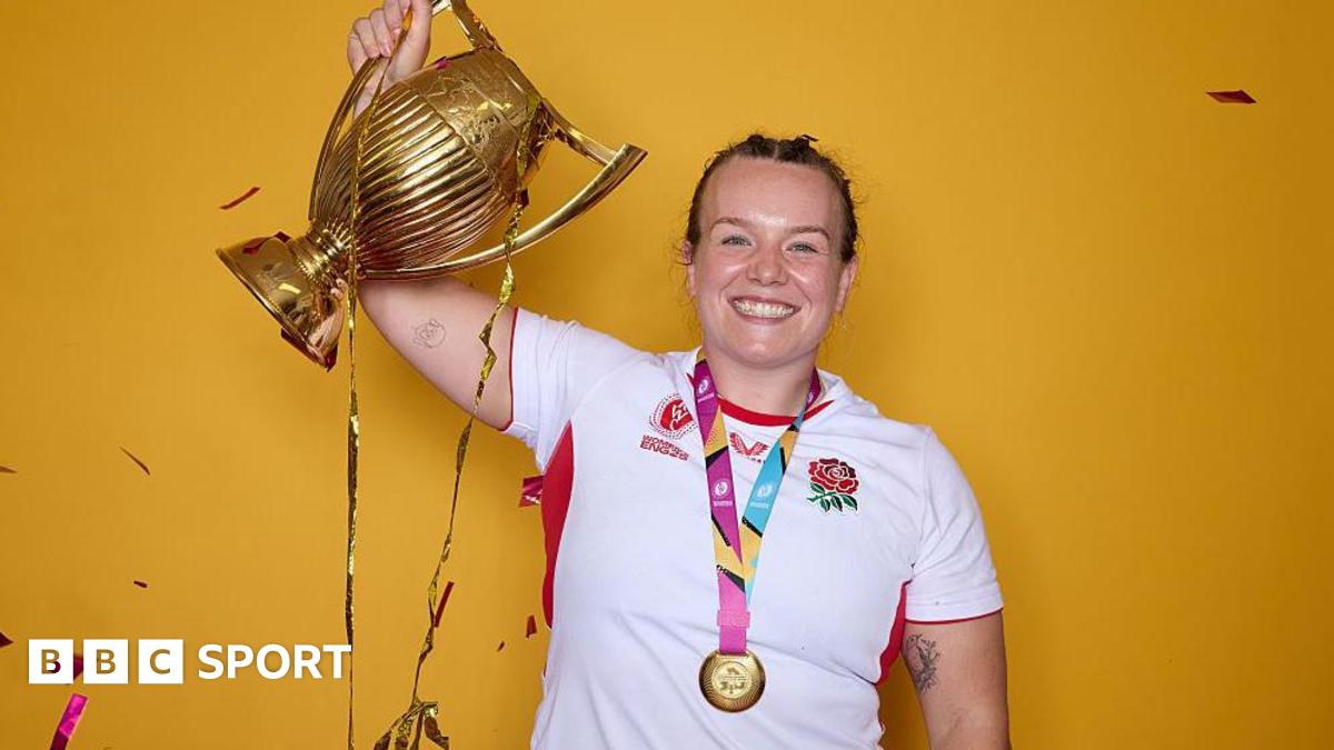 Lark Atkin-Davies: Women’s Rugby World Cup winner announces pregnancy