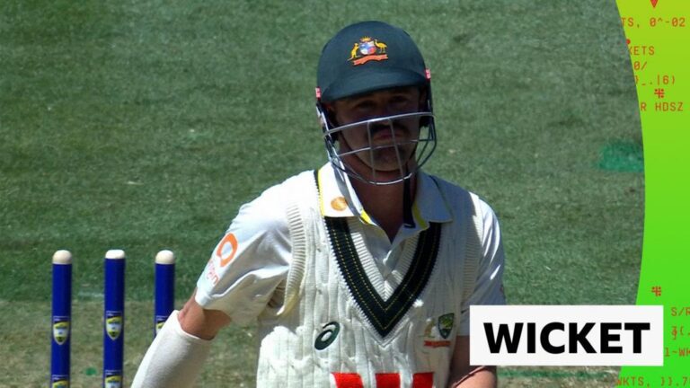 The Ashes 2025 fourth Test – day two: England’s Brydon Carse bowls Australia’s Travis Head for 46