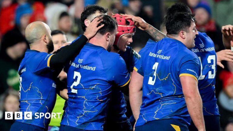 Munster 8-13 Leinster: URC champions edge past Irish rivals in low-scoring derby
