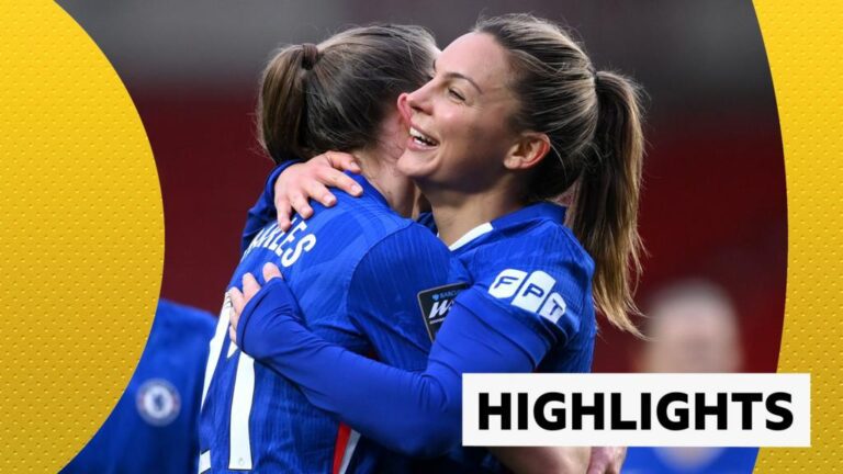Chelsea hammer nine goals past Liverpool in Women's League Cup