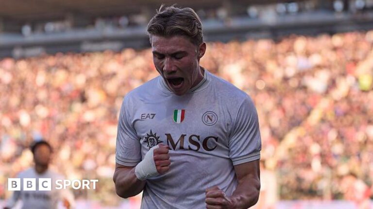 Rasmus Hojlund permanent Napoli move a ‘formality’, says sporting director Giovanni Manna