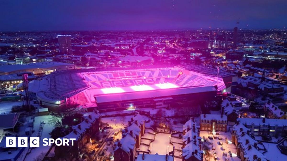 BBC Sport weekly quiz: Which football club turned the sky pink?