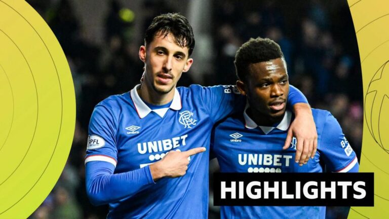 All the goals as Rangers blow away Annan in Scottish Cup