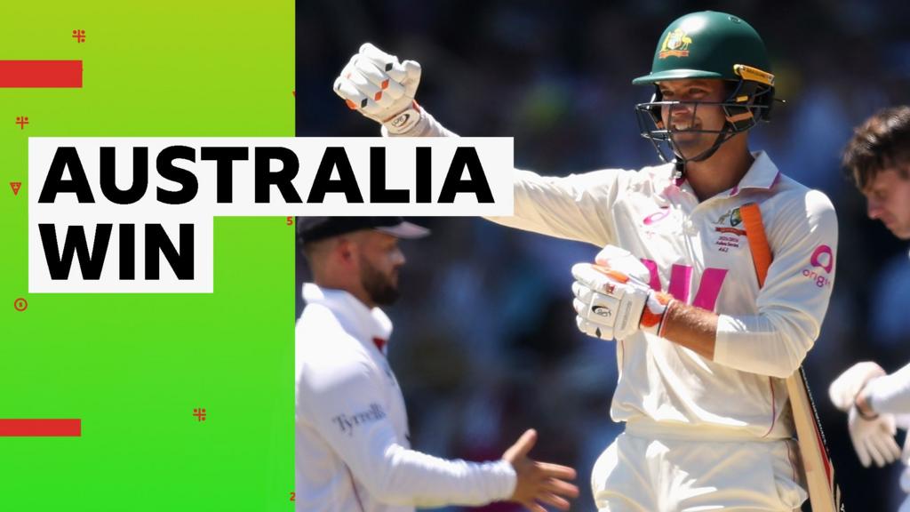 The Ashes 2025/26 fifth Test – day five: Alex Carey hits four to seal five-wicket win for Australia against England
