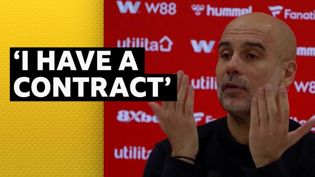 'I will leave one day' – Guardiola on City future