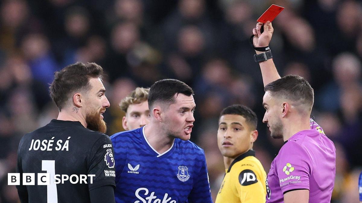 Michael Keane: Everton ‘disappointed’ as defender’s red card and ban upheld