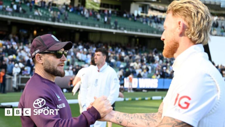 The Ashes 2025-26: England captain Ben Stokes wants Brendon McCullum to stay head coach