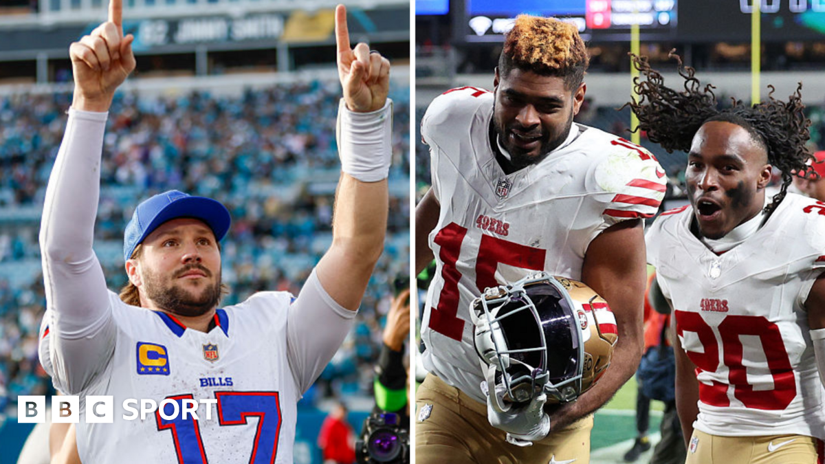 NFL play-offs: San Francisco knock out champions Philadelphia as Buffalo and New England also win
