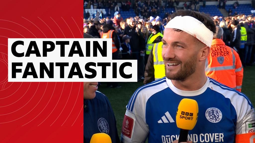 FA Cup: Paul Dawson proud of his Macclesfield side as they shock Crystal Palace