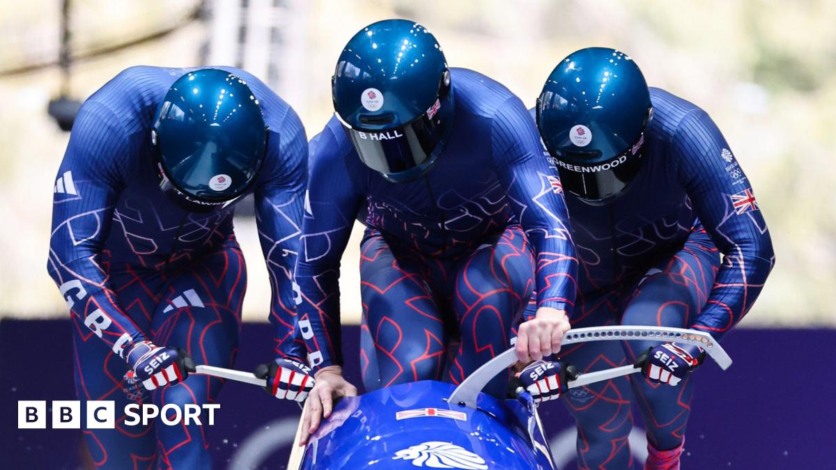 Team GB face uphill task for Olympic medal in four-man bobsleigh