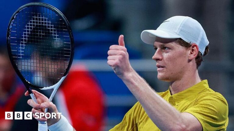 Qatar Open: Jannik Sinner wins first match since Australian Open